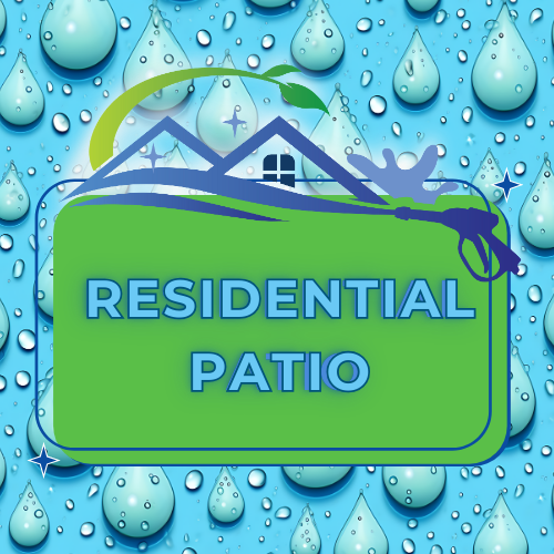 Residential Patio Pressure Washing $125
